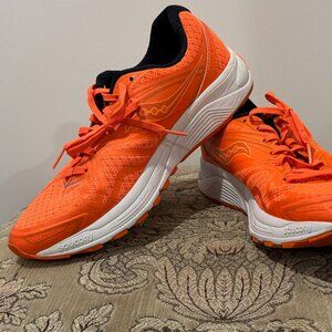 Saucony Run Pops Orange, men's 9.5